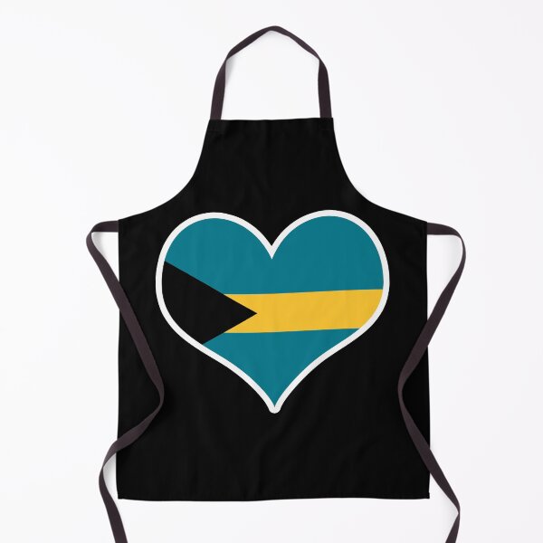 Item preview, Bahamas Flag Heart designed and sold by PKHalford.