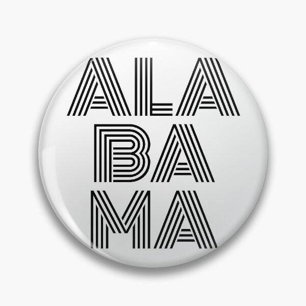Item preview, Modern Line Art Alabama designed and sold by BunnyPrinceDegn.
