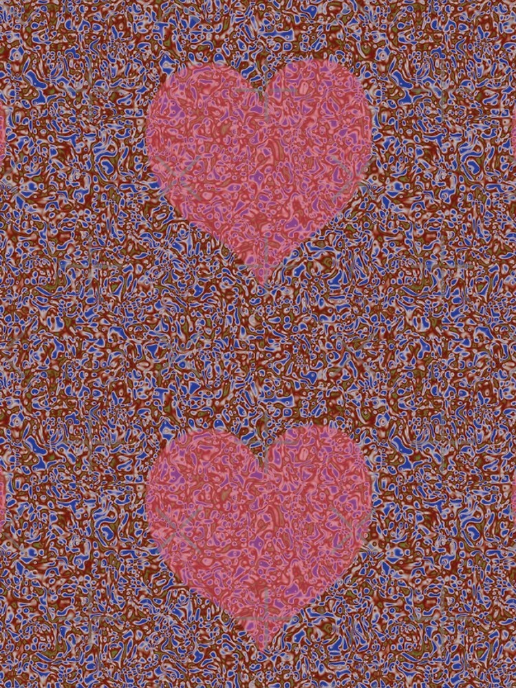 Thumbnail 4 of 4, iPhone Case, Microscope Heart Pattern designed and sold by xorbah.
