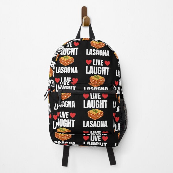 Item preview, Live Laught Lasagna Shirt designed and sold by zoonix.