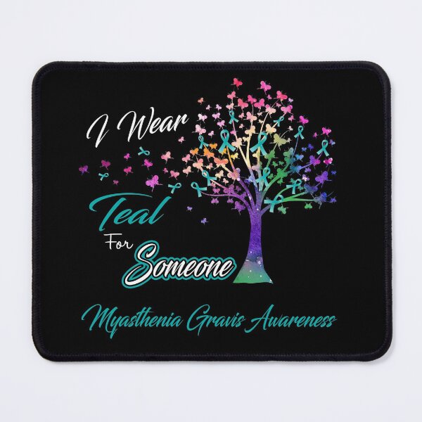 Item preview, Ribbon Tree I Wear Teal For Someone Myasthenia Gravis Awareness designed and sold by Tadmab.