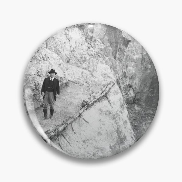 Artikelvorschau, Teddy Roosevelt auf Jacob's Ladder - Grand Canyon Nationalpark - 1911 entworfen und verkauft von warishellstore.