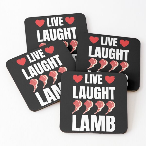 Item preview, Live Laught Lamb Shirt designed and sold by zoonix.