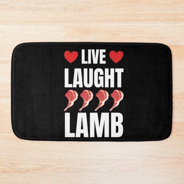 Item preview, Live Laught Lamb Shirt designed and sold by zoonix.