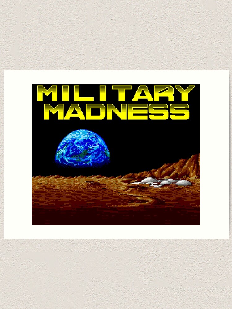 military madness turbografx