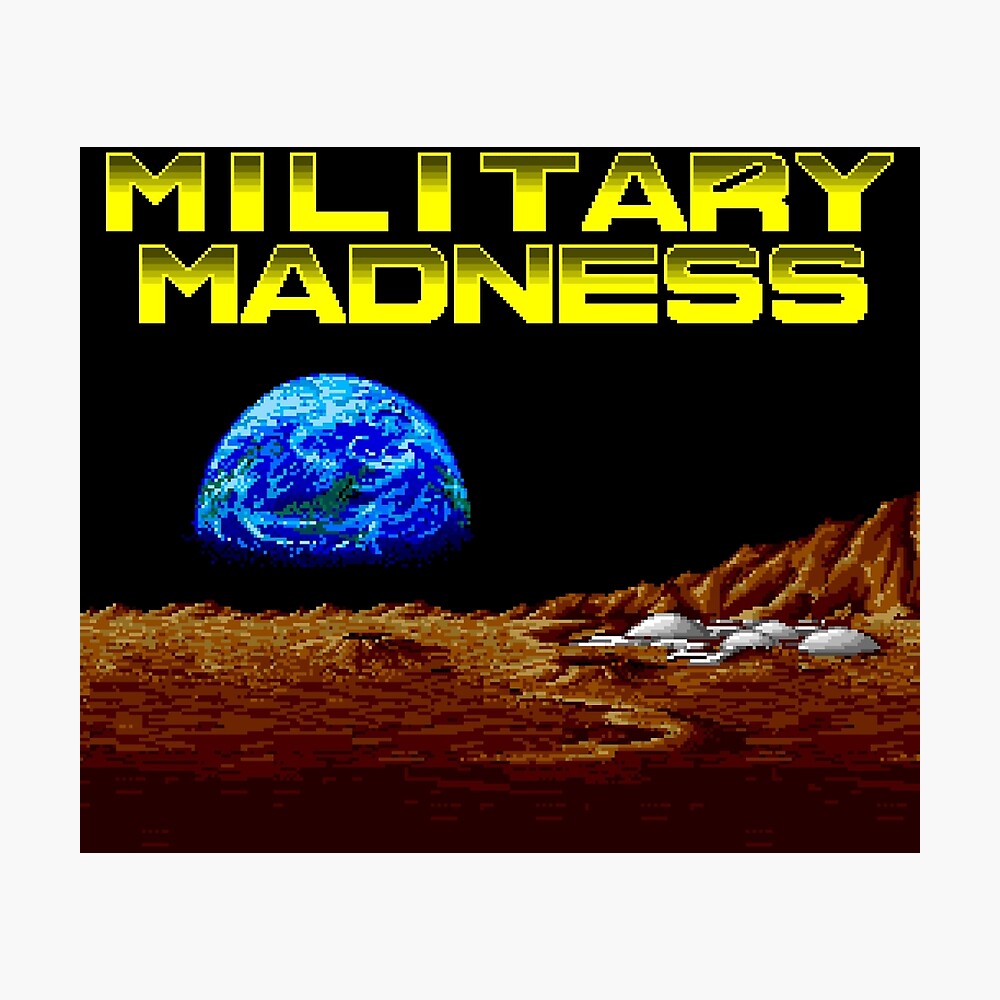 military madness turbografx