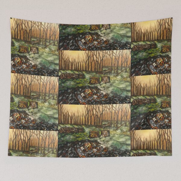 Item preview, Bonfire Retreat designed and sold by Artladyjen.