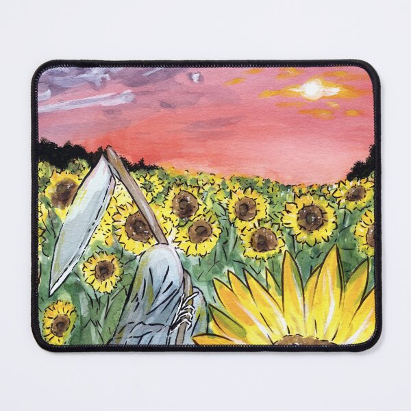 Item preview, Grim Reaper Sunflower Sunset designed and sold by sweetnithings.