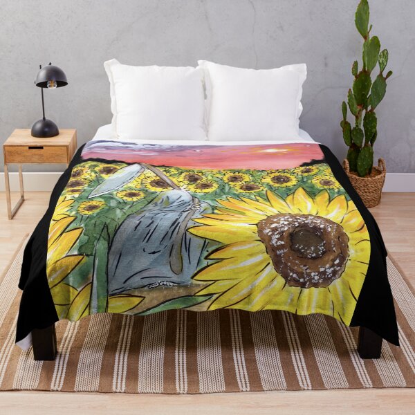 Item preview, Grim Reaper Sunflower Sunset designed and sold by sweetnithings.