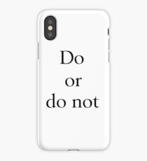 There is No 'Try' iPhone Case/Skin