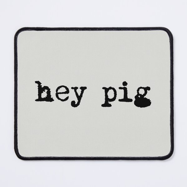Item preview, Hey Pig Black Vintage designed and sold by AboveTheVillage.