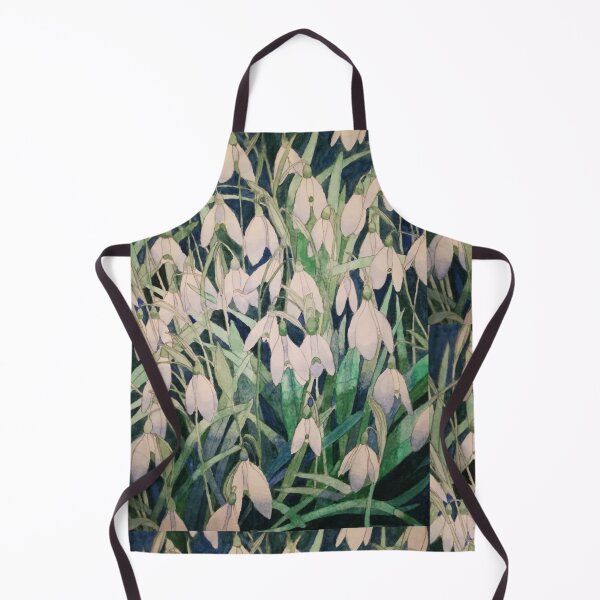 Item preview, Snowdrops watercolour painting  designed and sold by esvb.