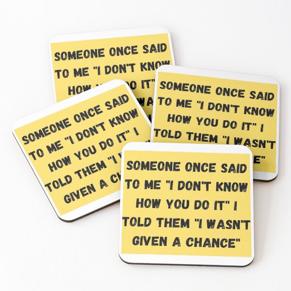 Item preview, Sometimes we just don't get a chance. designed and sold by Kevin Lehner.