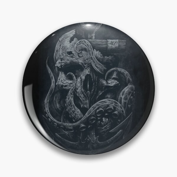 Item preview, Octopus skull and anchor designed and sold by Byfab.