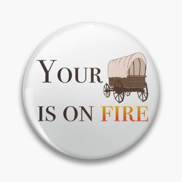 Item preview, Wagon on Fire designed and sold by Hannahbark-art.