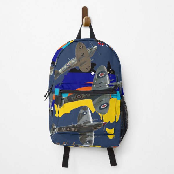 Item preview, Australia Map Design - Three Spitfires Down Under designed and sold by muz2142.