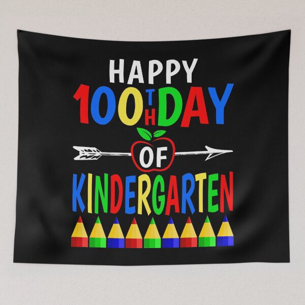 Item preview, Happy 100th Day Of Kindergarten 2022 designed and sold by naworas.