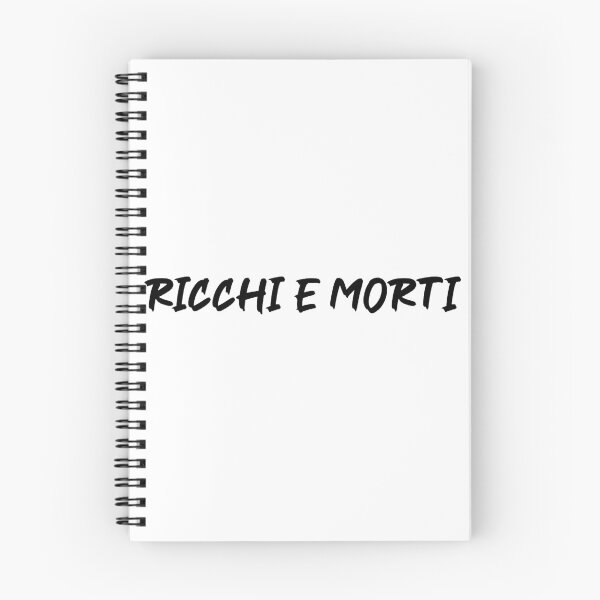 Item preview, Ricchi e morti - Salmo designed and sold by Lyrixout.