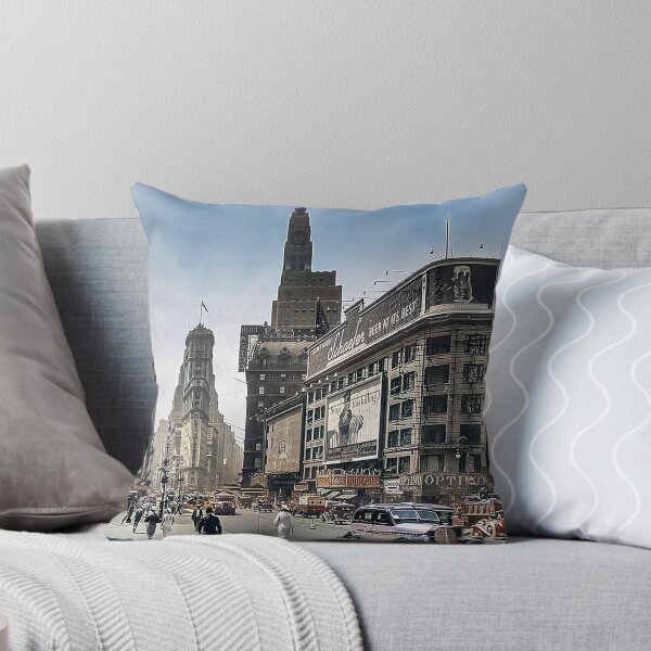 Item preview, USA 1930 - Vintage - Retro - Digital Painting - Retro - New York City - Times Square designed and sold by RazzArt.