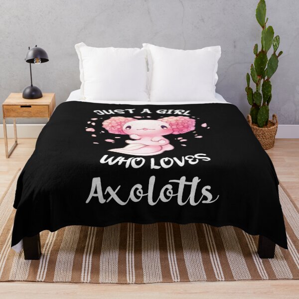 Item preview, Just a Girl Who Loves Axolotls designed and sold by nando270.
