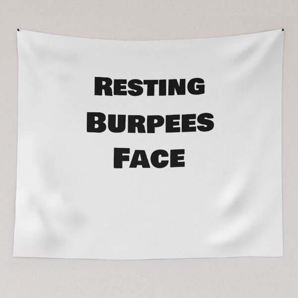 Item preview, Resting Burpees Face  designed and sold by rachidhaz.