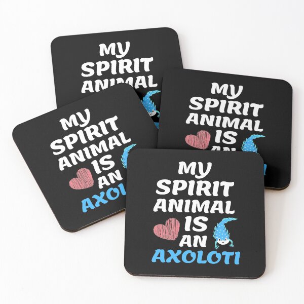 Item preview,  My Spirit Animal Is An Axolotl, Words Design designed and sold by Multi0Printing.