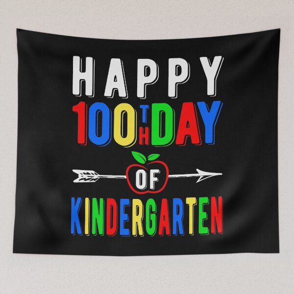 Item preview, Happy 100th Day Of Kindergarten 2022 designed and sold by naworas.
