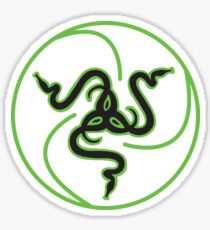 Razer Logo - Green Sticker