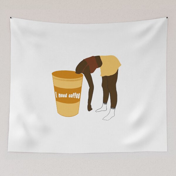 Item preview, I need coffee- color tone (1) designed and sold by Mywaytothehigh.
