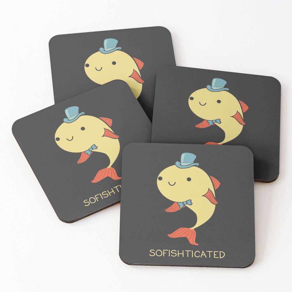 Item preview, Coasters (Set of 4) designed and sold by cheezup.