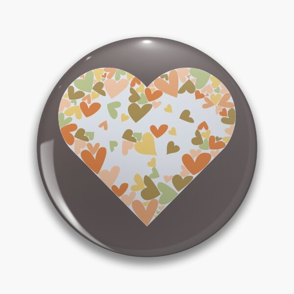 Item preview, Hearts of different sizes and shapes design designed and sold by crevettedesign.