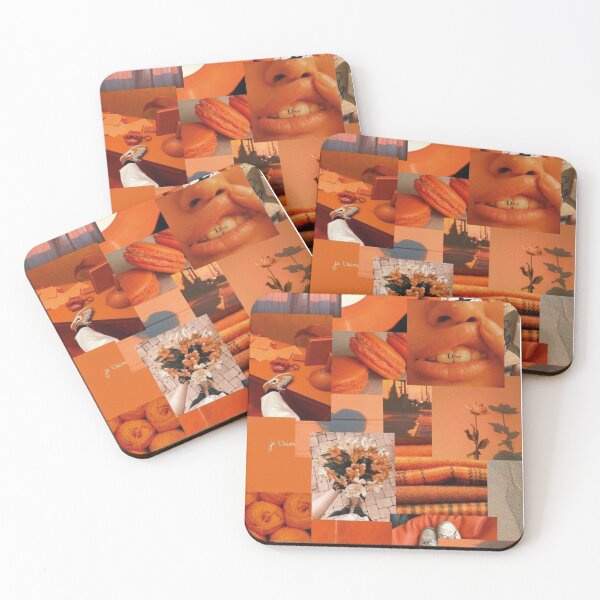 Item preview, Orange Vintage Aesthetic Collage designed and sold by Retro90sKid.