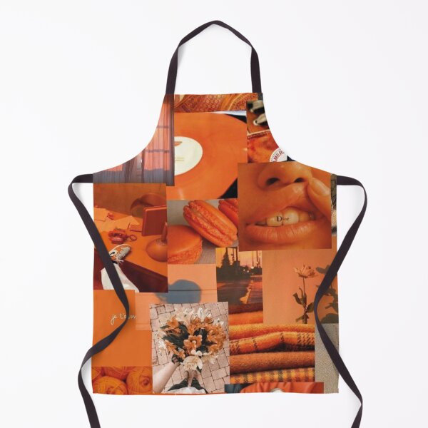 Item preview, Orange Vintage Aesthetic Collage designed and sold by Retro90sKid.