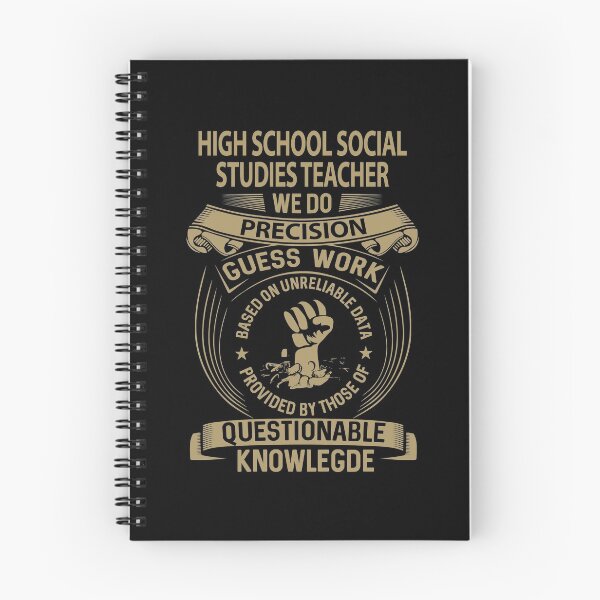 Item preview, High School Social Studies Teacher T Shirt - We Do Precision Job Gift Item Tee designed and sold by paneczkopat.