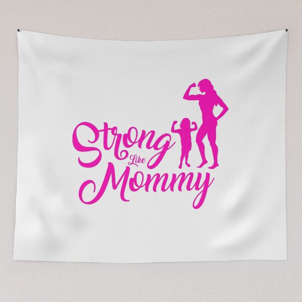 Item preview, Strong Like Mommy - Girl designed and sold by smallowlstudio.