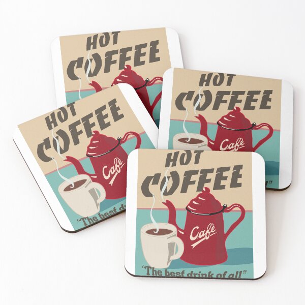 Item preview, Hot Coffee! designed and sold by Mywaytothehigh.