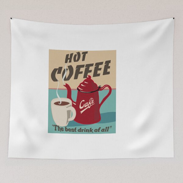 Item preview, Hot Coffee! designed and sold by Mywaytothehigh.