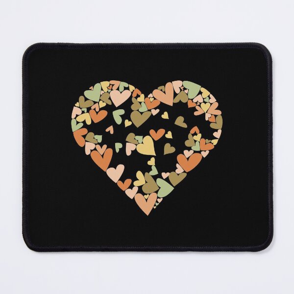 Item preview, Hearts of different sizes and shapes design designed and sold by crevettedesign.