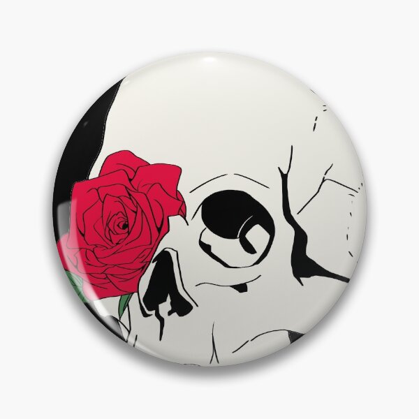 Item preview, Skull and Rose designed and sold by Saanis.
