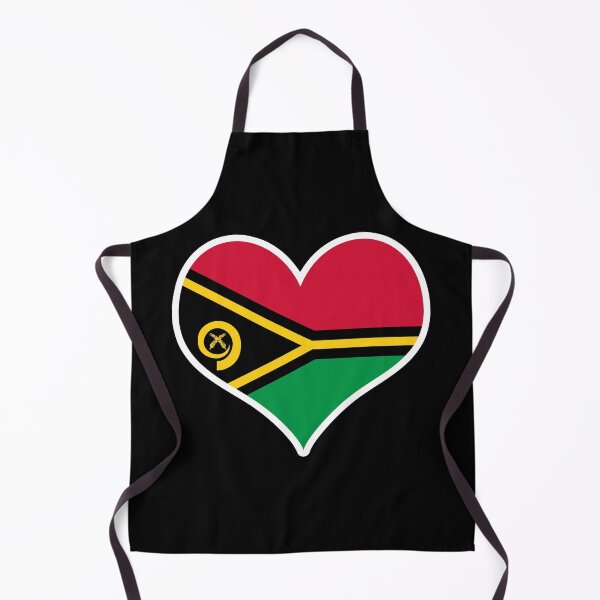 Item preview, Vanuatu Flag Heart designed and sold by PKHalford.