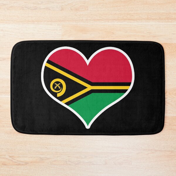 Item preview, Vanuatu Flag Heart designed and sold by PKHalford.