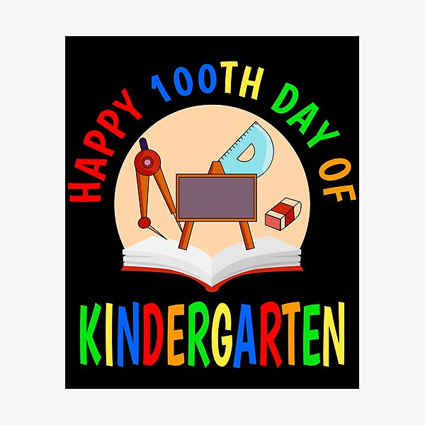 Item preview, Happy 100th Day Of Kindergarten 2022 designed and sold by naworas.