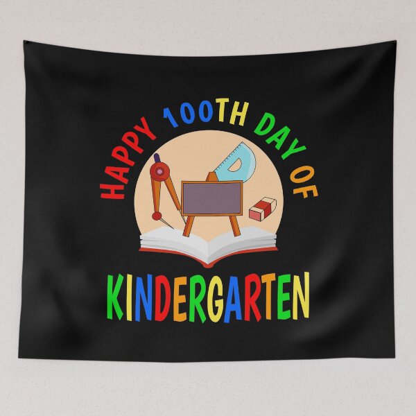 Item preview, Happy 100th Day Of Kindergarten 2022 designed and sold by naworas.