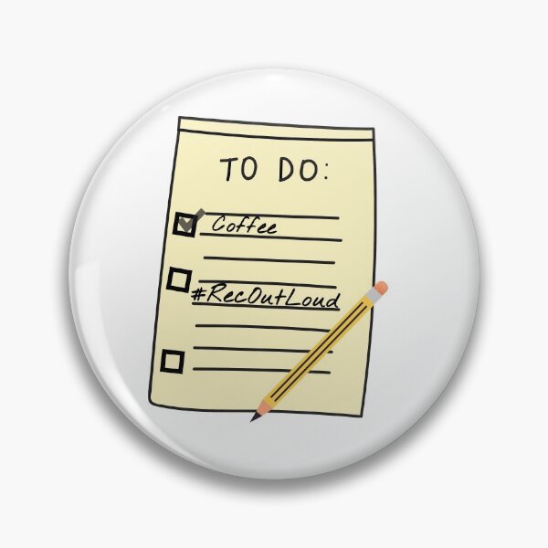 Item preview, To Do List for Recreation Therapist Sticker designed and sold by RecOutLoud.