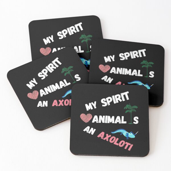 Item preview, My Spirit Animal Is An Axolotl, Words Design designed and sold by Multi0Printing.