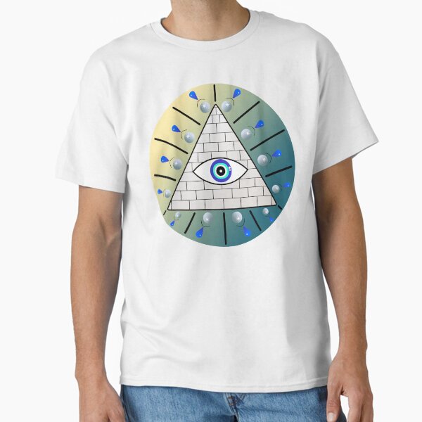 Vista previa del artículo con la obra «Iluminati Eye Symbol», diseñado y vendido por AOCollections.