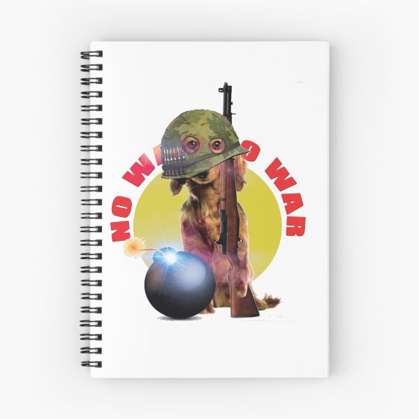 Item preview, No war dogie designed and sold by GraphicSigner.