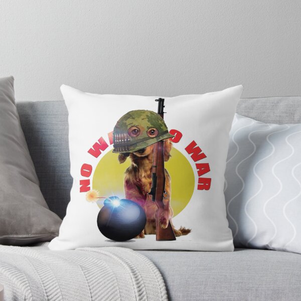 Item preview, No war dogie designed and sold by GraphicSigner.