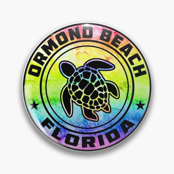 Item preview, Ormond Beach Florida Sea Turtle FL designed and sold by DESTINATIONS DECAL.
