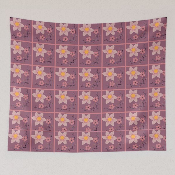 Item preview, Flourish Pattern-Colorful Flower pattern  designed and sold by AmeliaStore1.